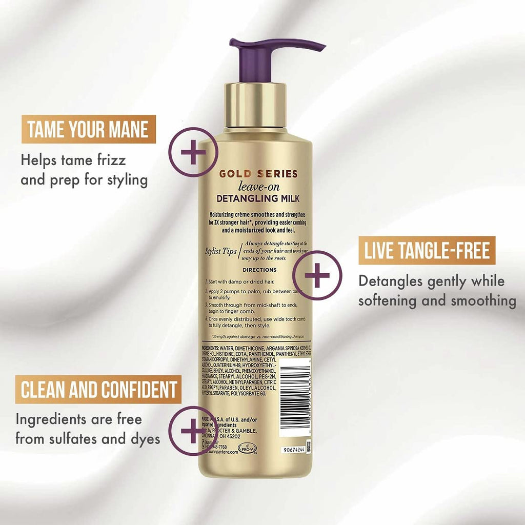 Pantene Gold Series Leave-on Detangling Milk