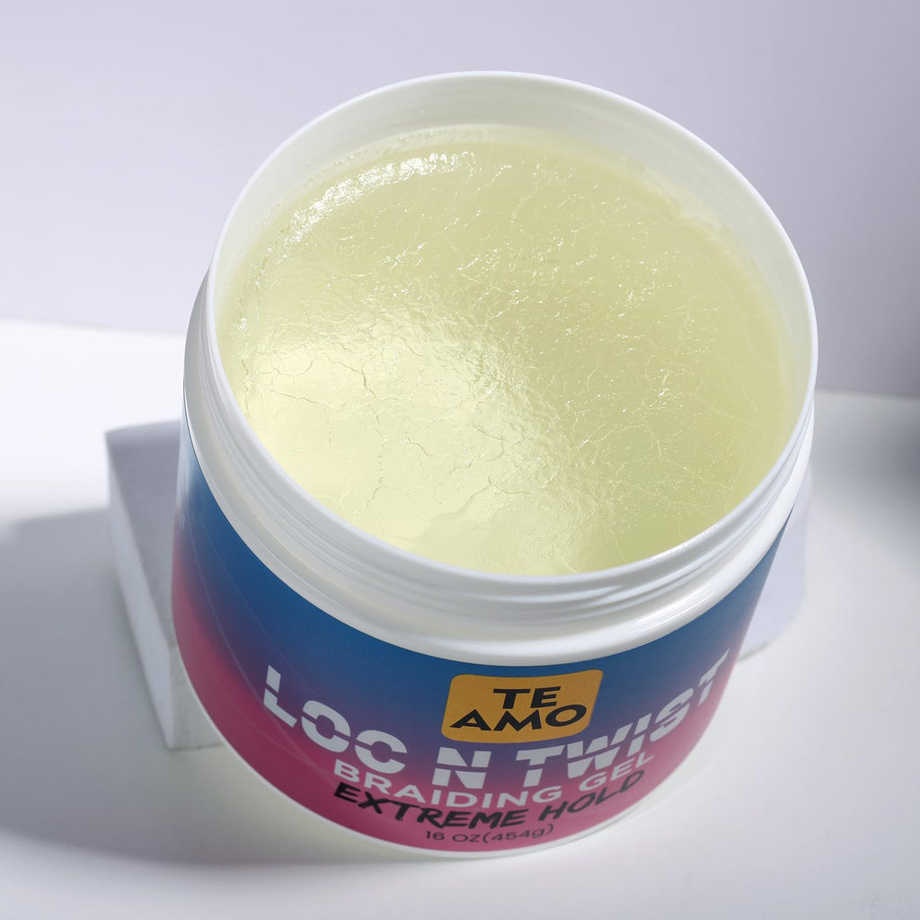 Te Amo Loc N Twist Braiding Gel Extreme Hold - 16 oz
