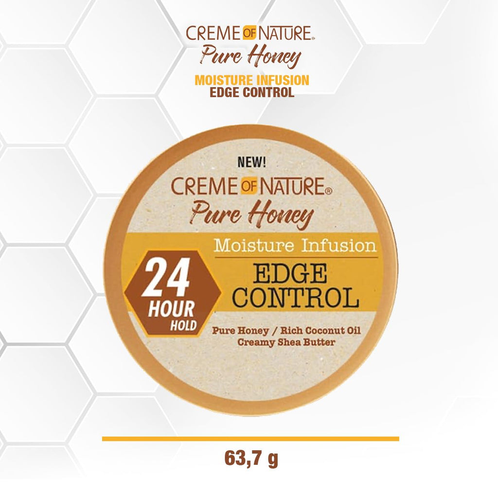 Pureedge Control Creme of Nature Pure Honey Moisture Infusion Edge Control - 2.25 oz ...
