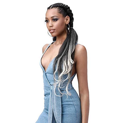 Bobbi Boss Synthetic Pre-Feathered 3X's Braiding Hair Pack 28"