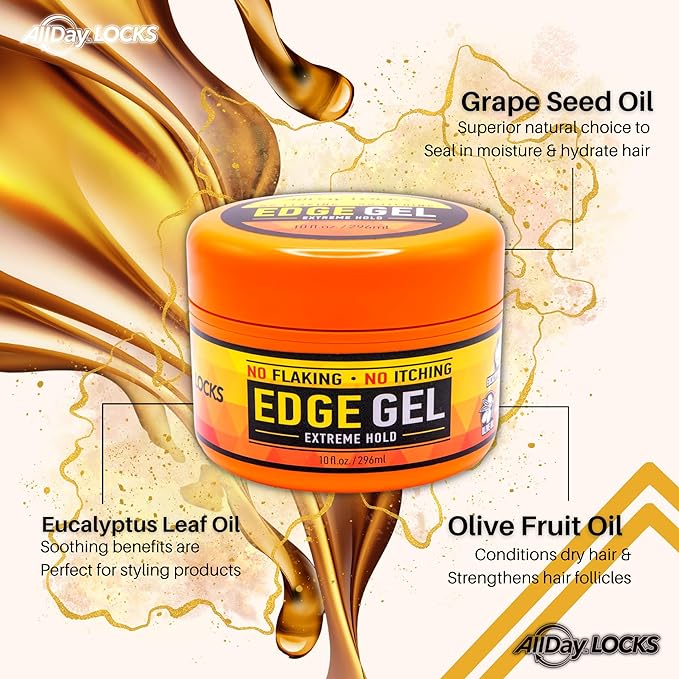 AllDay Locks Edge Gel Extreme Hold