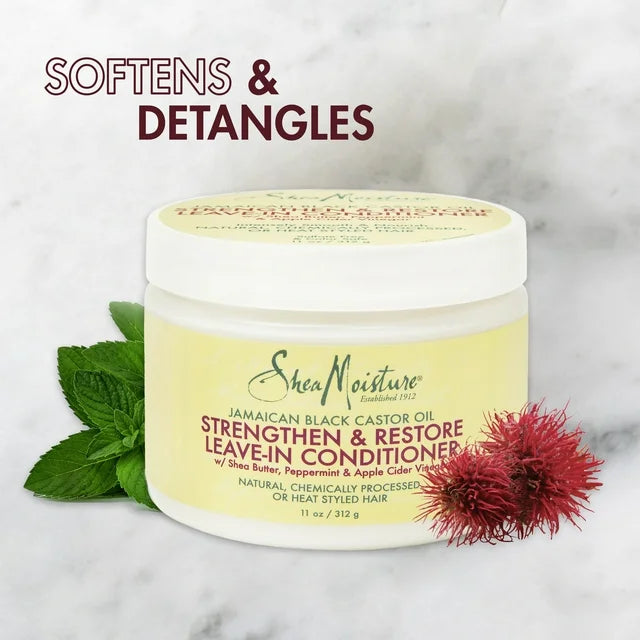 Shea Moisture Jamaican Black Castor Oil Strengthen & Restore Leave-in Conditioner