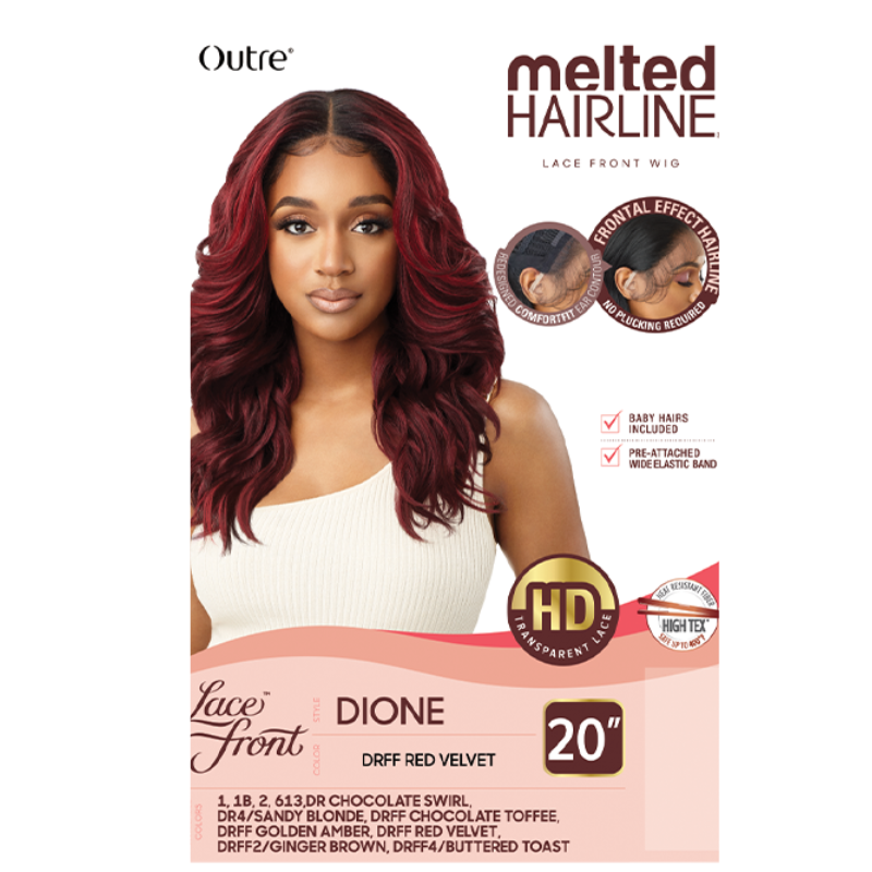 Melted Hairline HD Lace Front Wig- Dione