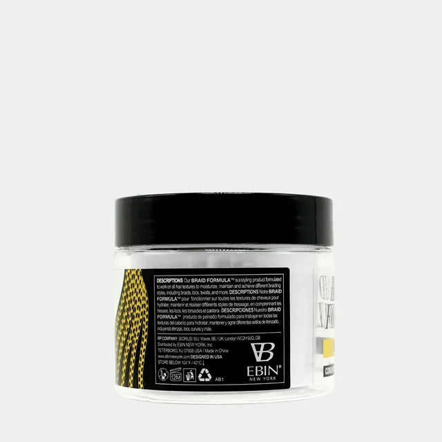 EBIN NY Lock 'N Pomade Braid Formula Conditioning Gel- SUPER Hold 3.53 oz