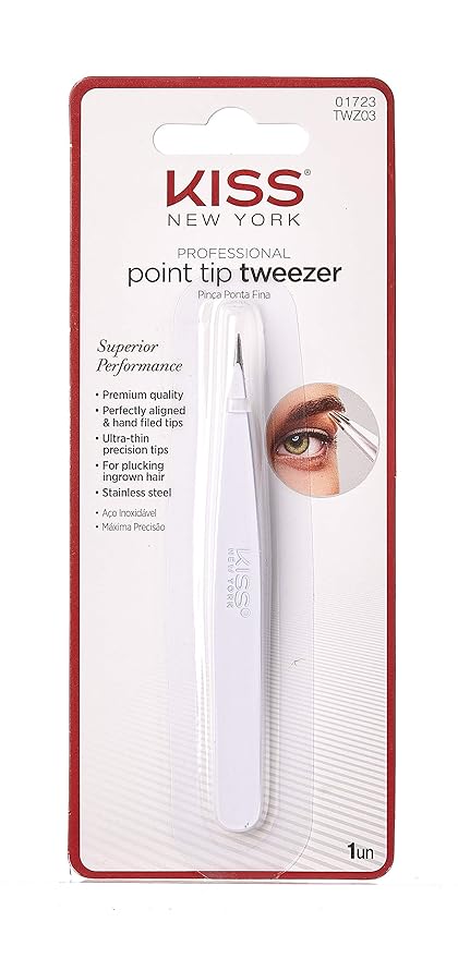 Kiss Point Tip Tweezer, Ultra-thin precision tips, Stainless Steel