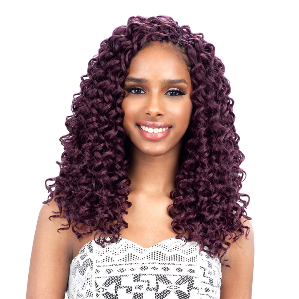 Shake 'N Go Freetress Braid GoGo Curl Crochet Hair- 12"