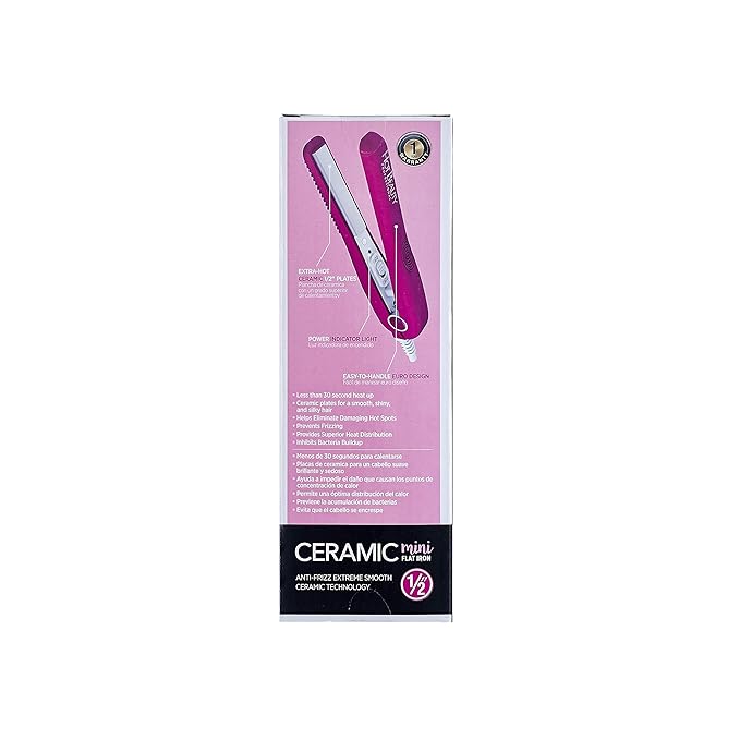 Hot Beauty Professional Ceramic Mini Flat Iron 