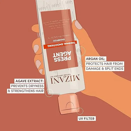 Mizani Press Agent Thermal Smoothing Sulfate-Free Shampoo - 8.5 oz