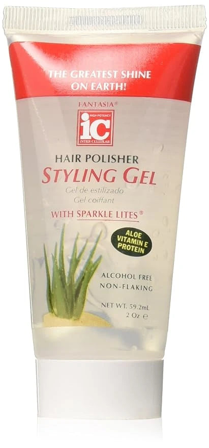 IC Fantasia Hair Polisher Heat Protector Styling Foam