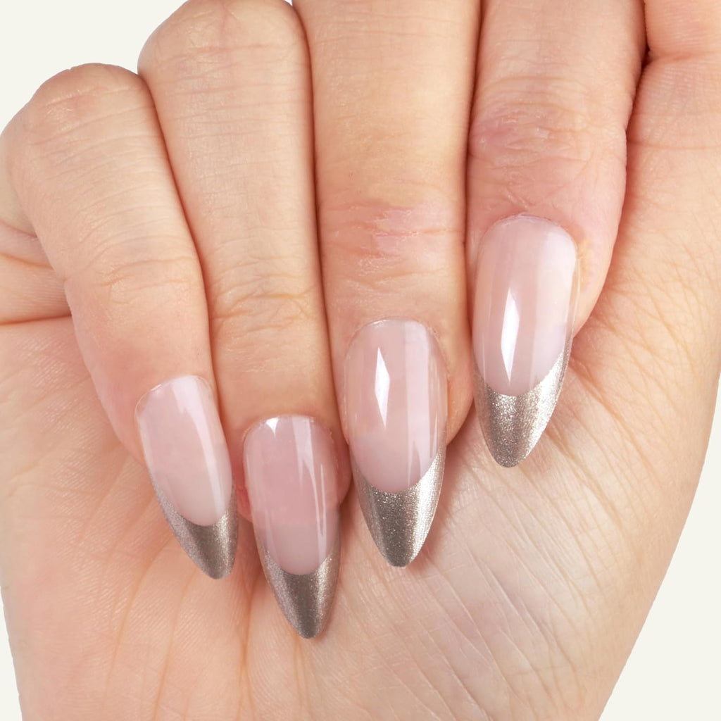 Gold Finger 24 Pcs Holiday Press On Nails 