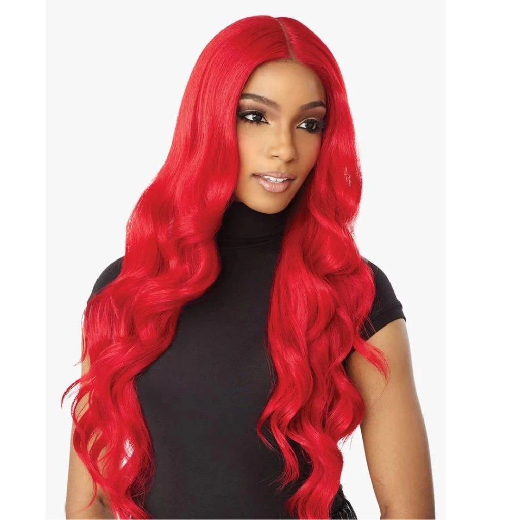 Sensationnel Shear Muse Red Krush Empress Lace Wig- Danisha