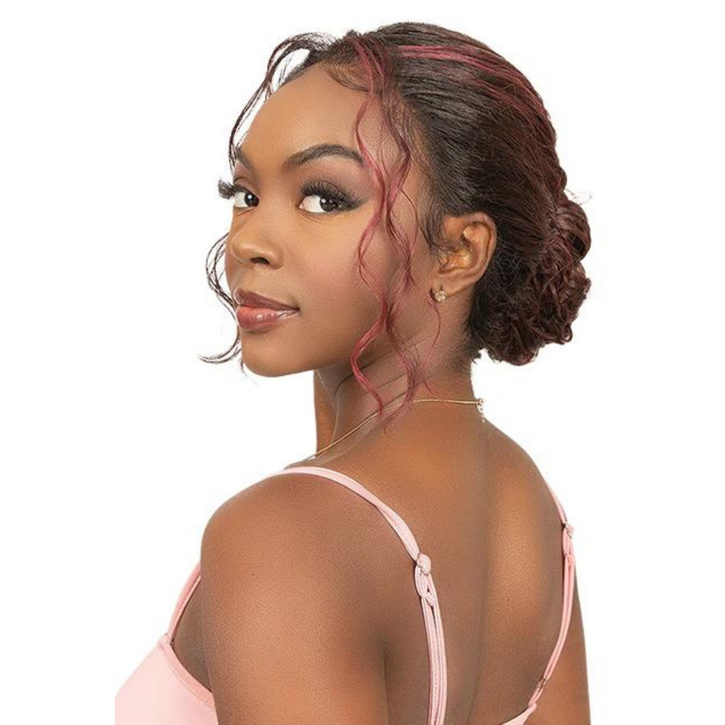 Janet Collection MELT 13x6 HD Human Hair Blend Lace Frontal Wig- HITA