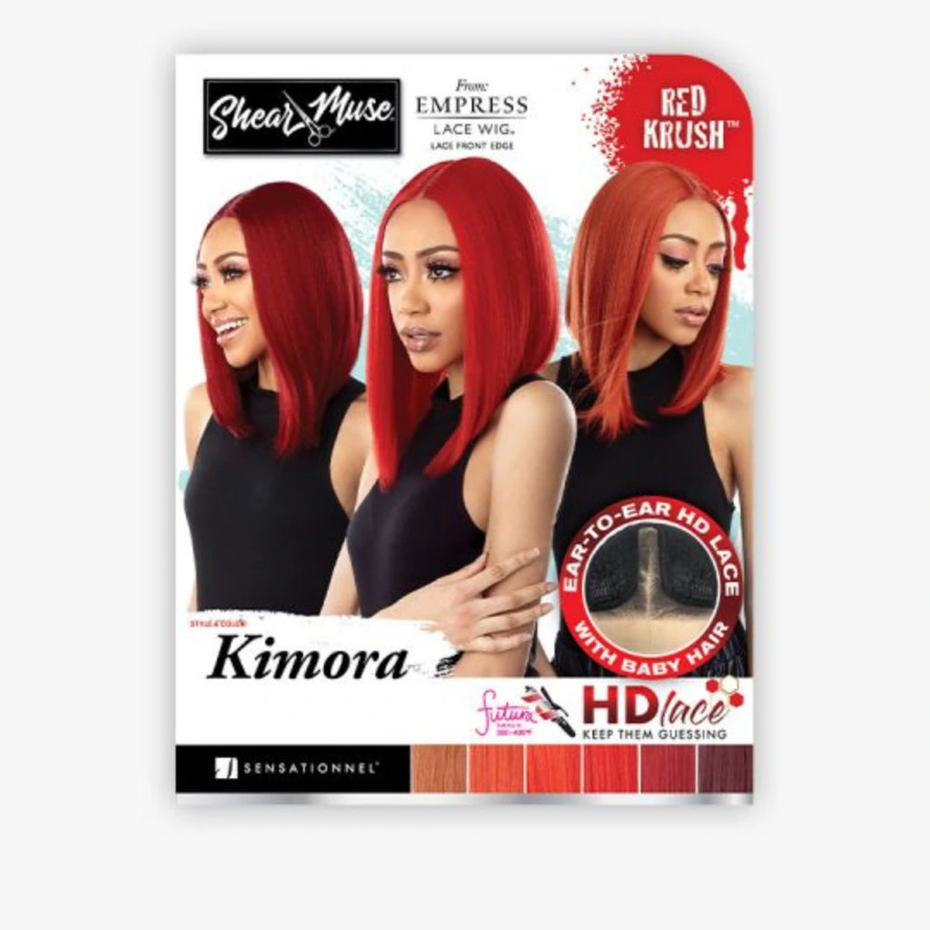 Sensationnel Shear Muse Red Krush Empress Lace Wig- Kimora