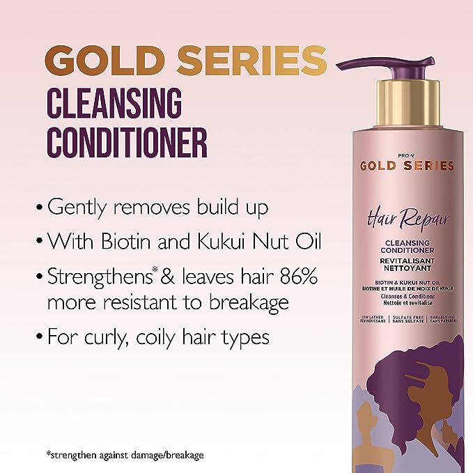 Pantene Gold Series Hair Repair Cleansing Conditioner- 9.1 fl oz