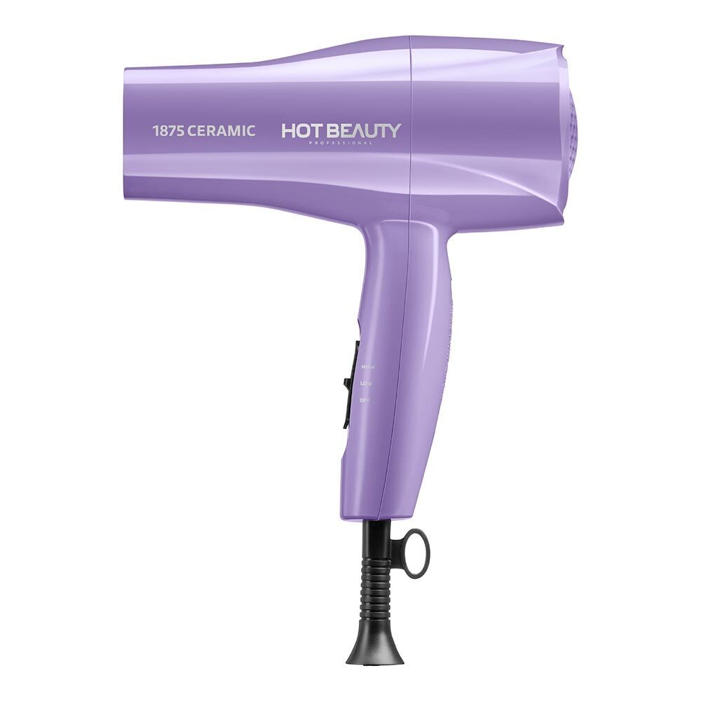 Hot Beauty 1875 Ceramic Styling Dryer - Purple