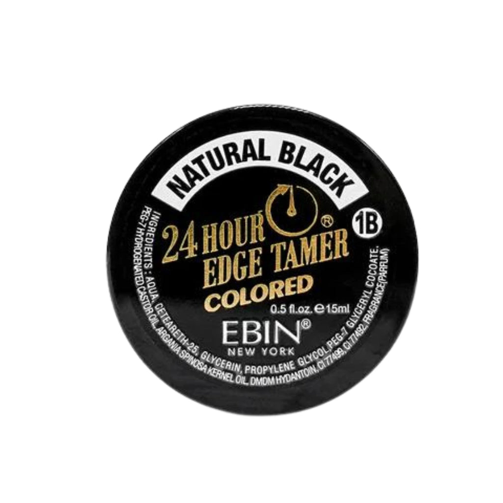 Ebin NY 24-Hour Colored Edge Tamer 05 oz - Natural Black