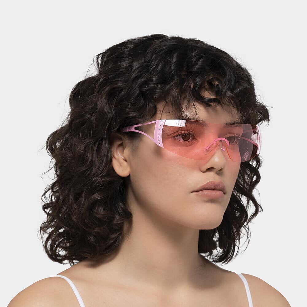 Ivy Beauty Mad Shade Vibrant Pink Sunglasses