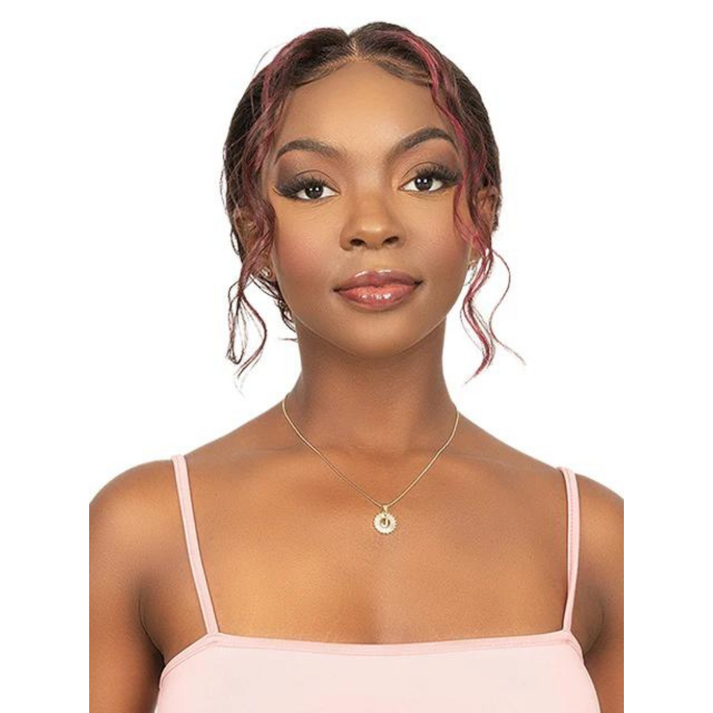Janet Collection MELT 13x6 HD Human Hair Blend Lace Frontal Wig- HITA
