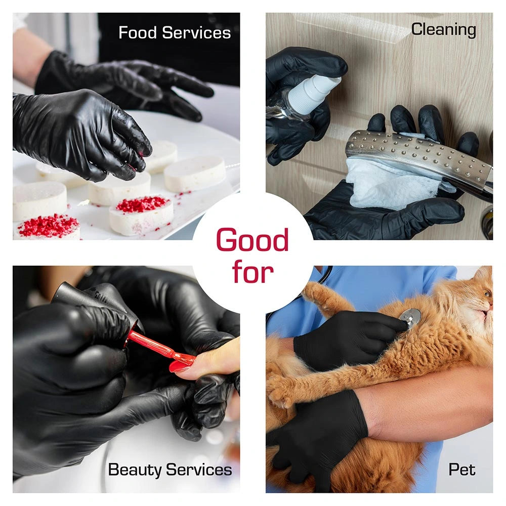 Latex Gloves Powder Free by Red by Kiss 30-Ct Size: Small