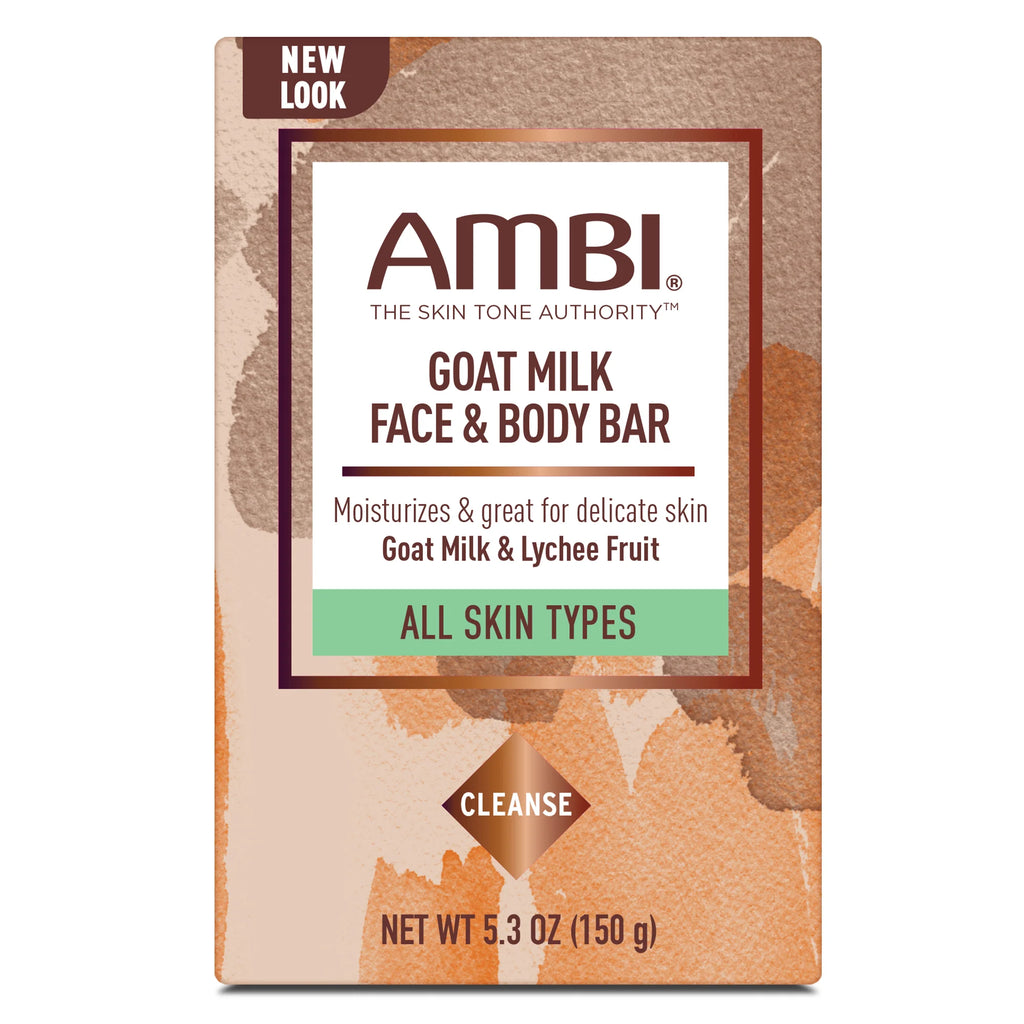 AMBI Goat Milk Face & Body Bar for All Skin Types - 5.3 oz