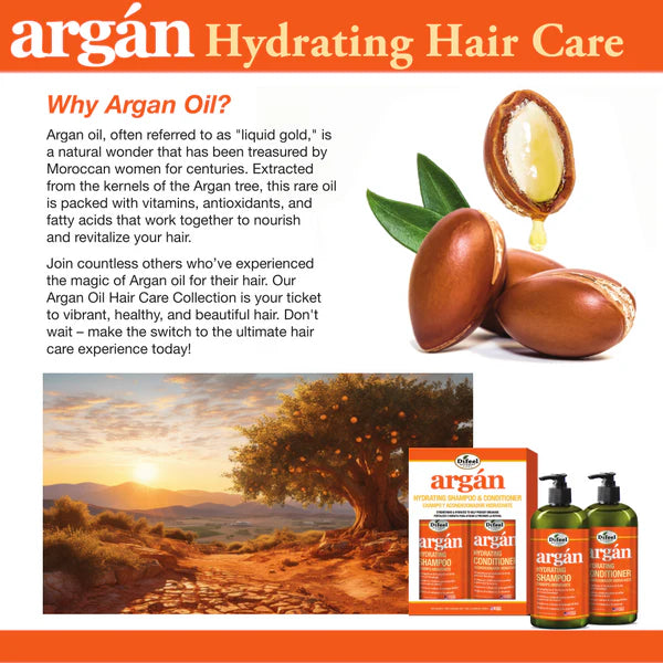 Difeel Argan Hydrating Conditioner - 12 oz