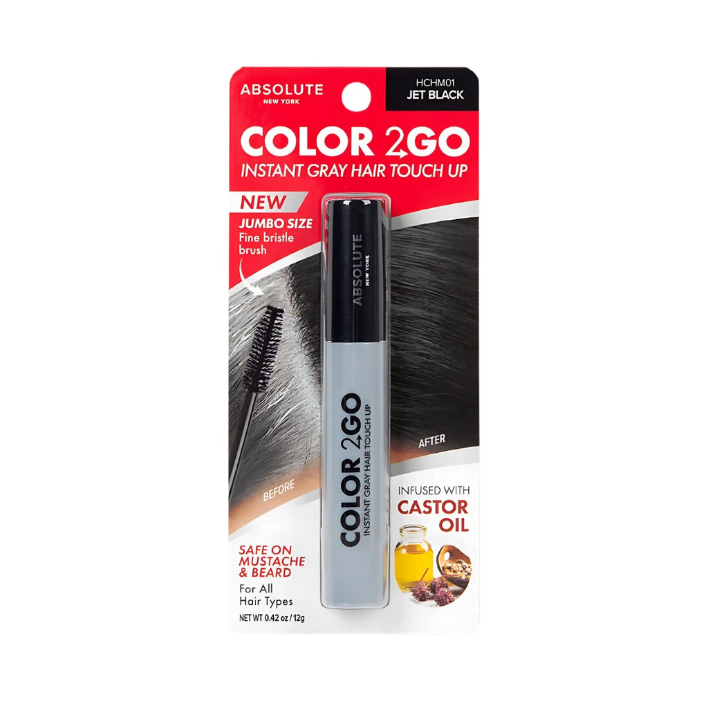 Absolute New York Color 2 Go - Instant Root Touch Up Hair Mascara 