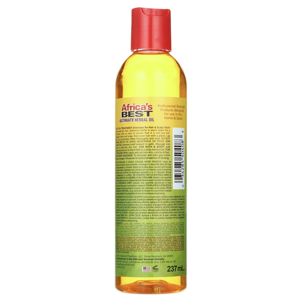 Africa's Best Ultimate Herbal Oil - 8 oz
