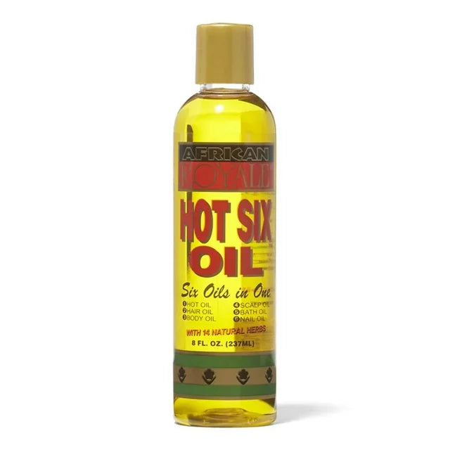 African Royale Hot Six oil - Six Oils in One - 8 oz