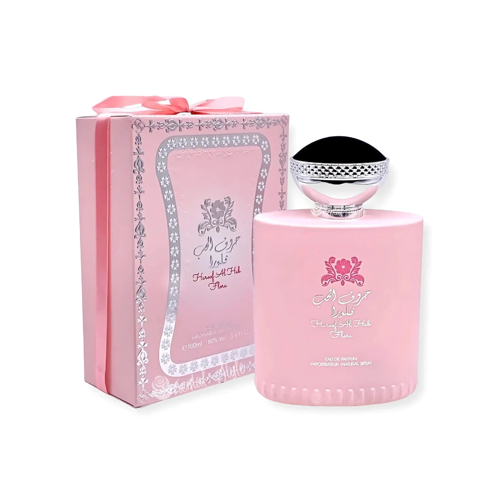 Ard al Zaafaran Huroof Al Hub Flora Eau de Parfum Spray - 3.4 oz