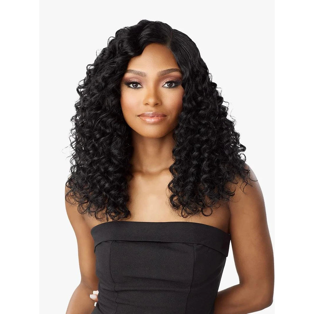 Sensationnel Empire 100% Human Hair Yaki Weave with Argan Oil - New Deep Style