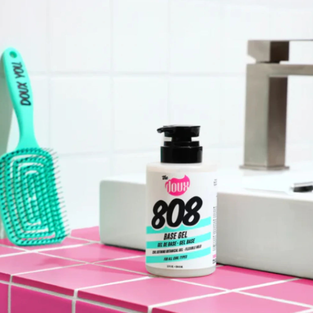 The Doux 808 Base Gel for All Curl Types - 12 oz