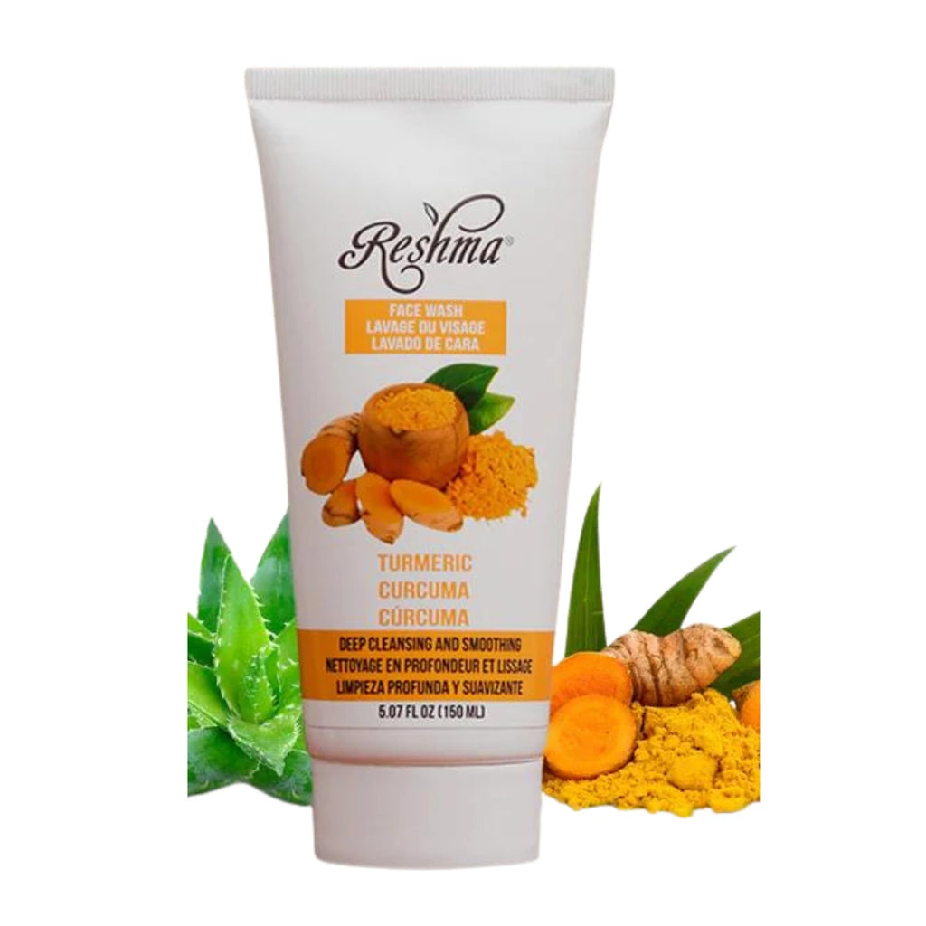Reshma Beauty Deep Cleansing and Smoothing Turmeric Face Wash- 5.07 oz