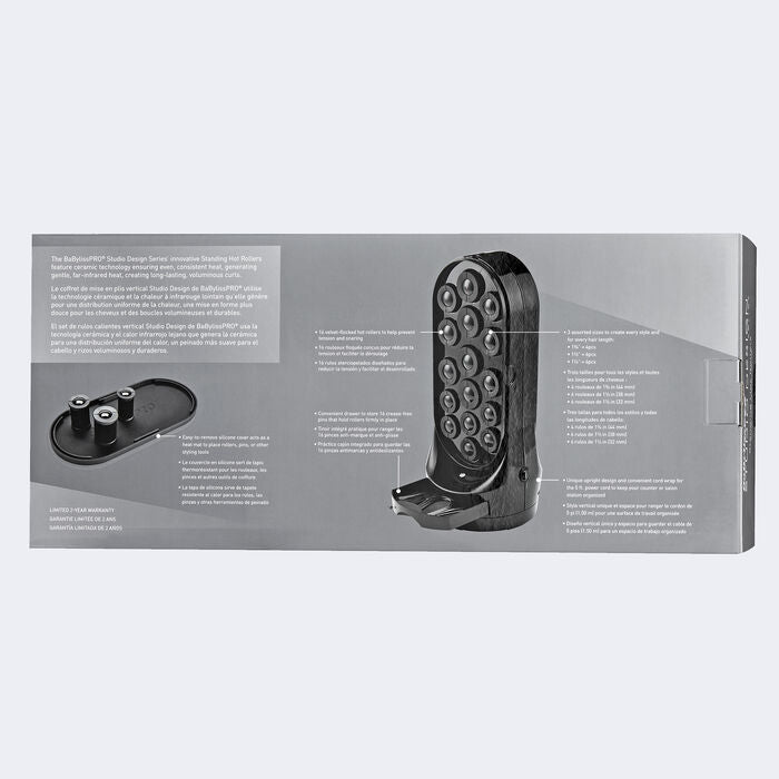 BaBylissPRO® Studio Design Series Standing Hot Rollers 