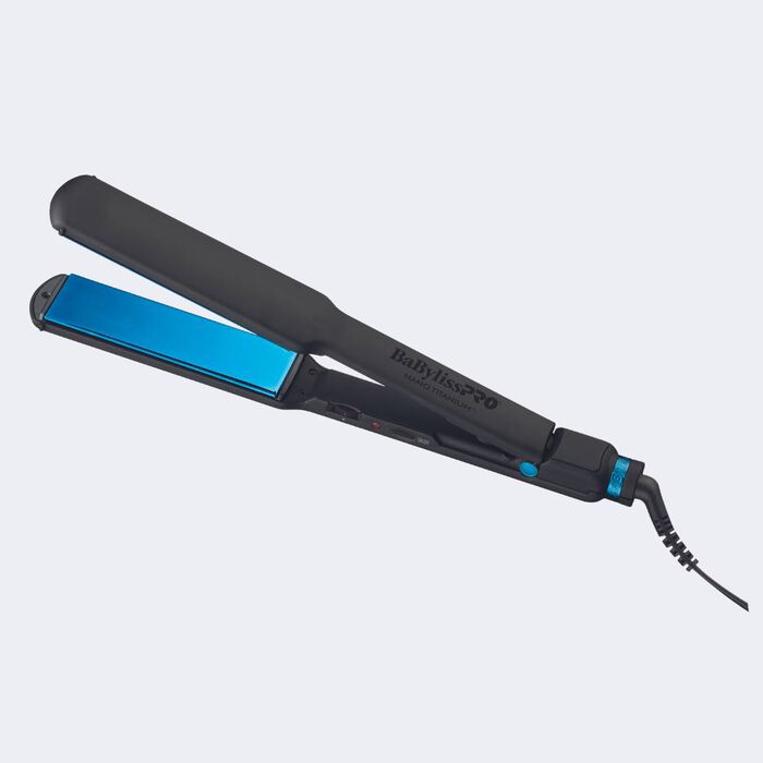 BaBylissPRO® Nano Titanium™ Limited Edition Black & Blue 1½" Ultra-Thin Flat Iron