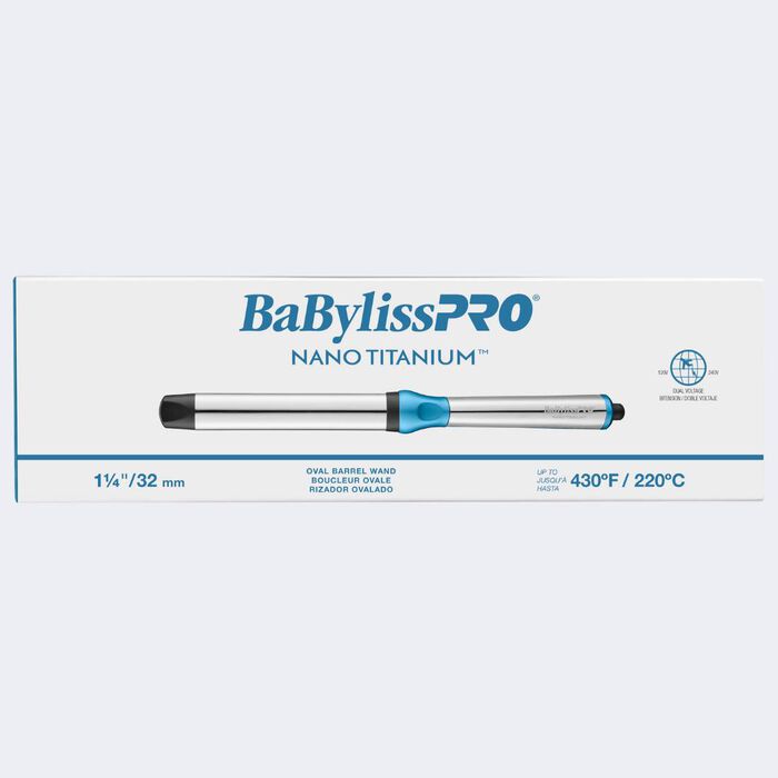 BaBylissPRO® Nano Titanium™ 1.25" Oval Barrel Wand