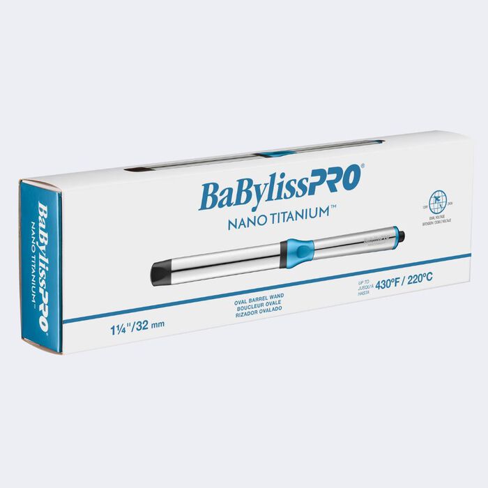 BaBylissPRO® Nano Titanium™ 1.25" Oval Barrel Wand