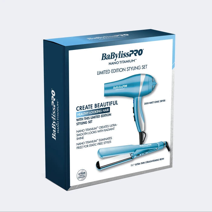 BabylissPro® Nano Titanium™ Limited Styling Holiday Set