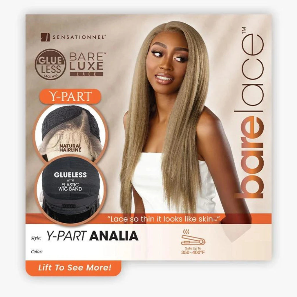 Sensationnel Bare Lace Y-PART Natural Hairline Glueless Wig - Analia
