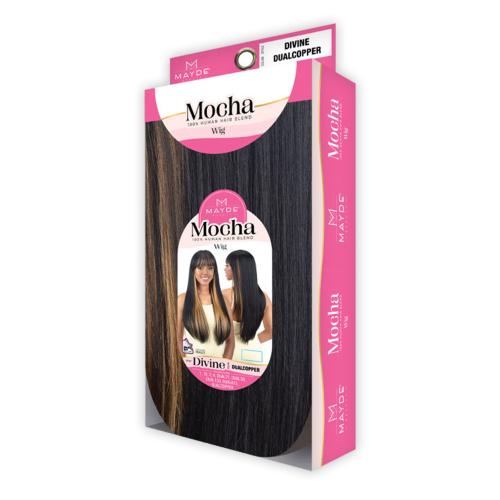 Mayde Beauty Mocha Series 100% Human Hair Blend Wig- Divine