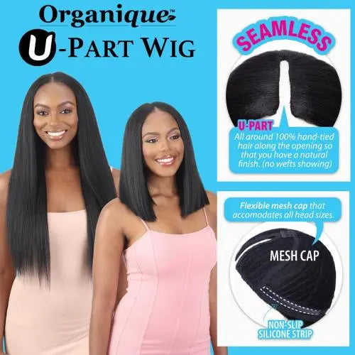 Shake ' N Go Organique Synthetic Hair U-PART Wig - 28" 