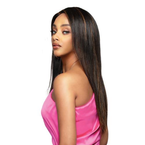 Bobbi Boss Unprocessed Human Hair Glueless 13x7 HD Lace Front Wig - Avianna