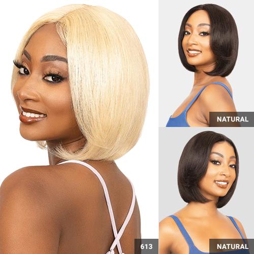 Janet Collection 100% Natural Virgin Remy Human Hair Wig Hand-Tied Lace Deep Part - Nolan