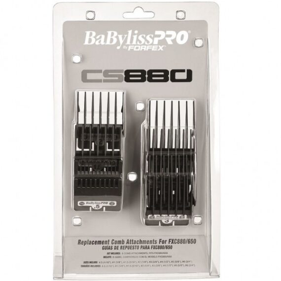 BABYLISS PRO BY FORFEX CS880 REPLACEMENT COMB ATTACHMENTS