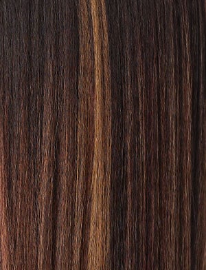 balayage chocolate hair color swatch