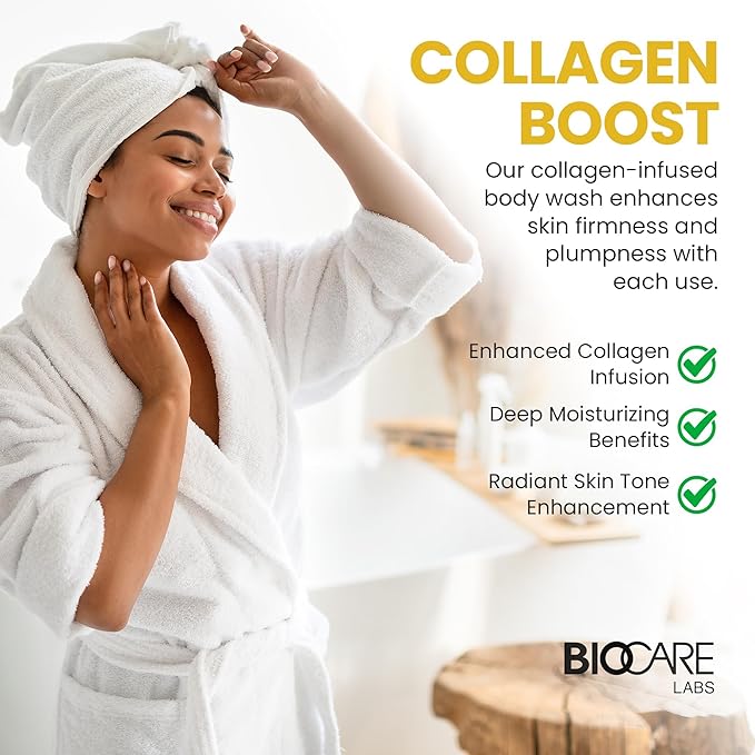 Biocare Body Butter Skin Toning & Brightening with Vitamin C & Collagen Body Wash