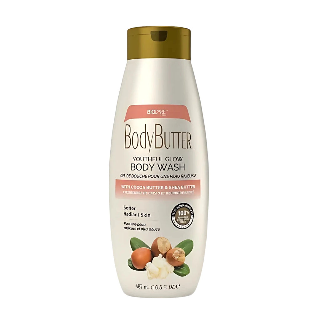Biocare Body Butter Youthful Glow with Cocoa Butter & Shea Butter Body Wash 