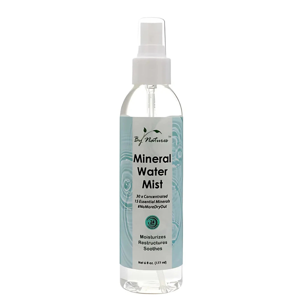 By Natures Mineral Water Mist - 6 oz