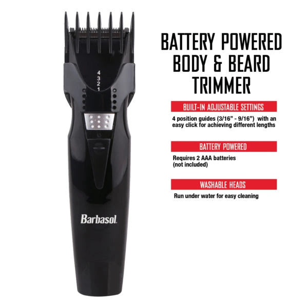 Barbasol 11-Piece Essential Grooming Kit with Travel Bag