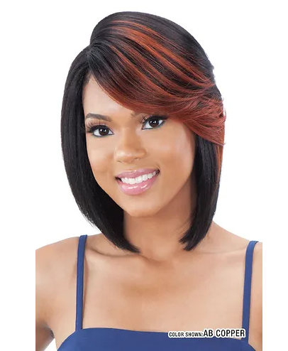 Mayde Beauty Invisible 5" Deep Hand-Tied Lace Part Wig - Norah