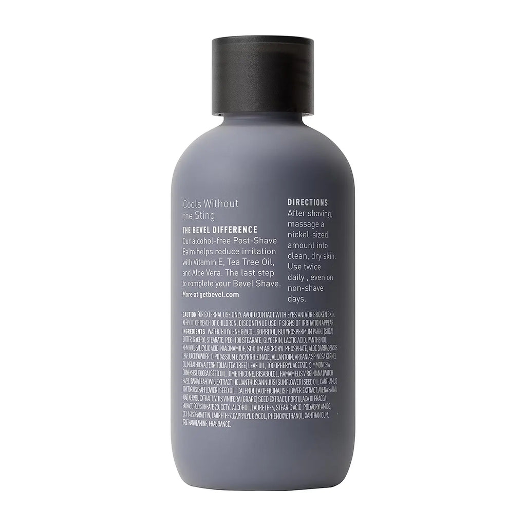 Bevel Shave Post-Shave Balm, Soothes Irritation-  4 oz
